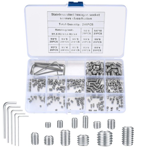 Madenschrauben sortiment set - madenschrauben,