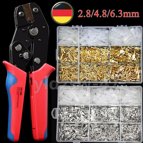 900 tlg flachstecker - 900-tlg, set