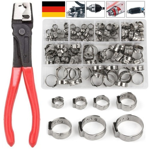 140 tlg ohr schlauchschellen - 1,