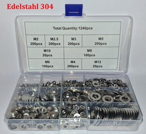 1240tlg unterlegscheiben set - 1240tlg,