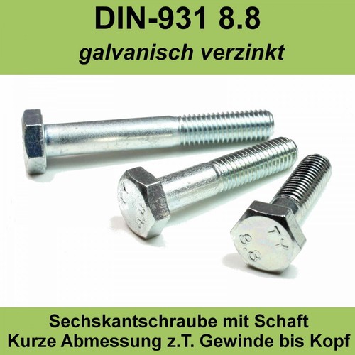 M12 din 931 8 - din,
