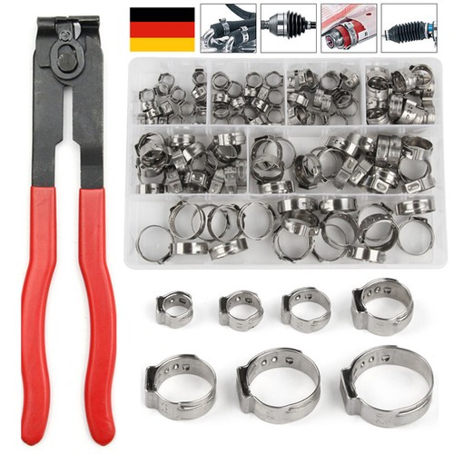 140 tlg ohr schlauchschellen - 140-tlg,