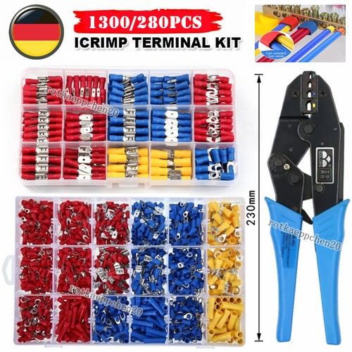 1300 tlg kabelschuhe - 1300-tlg, sortiment