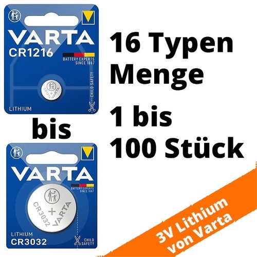 Varta lithium sortiment - lithium,