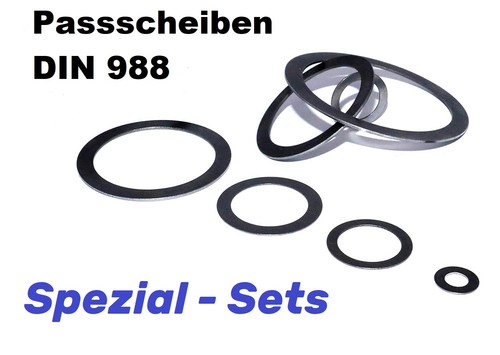Din 988 passscheiben sortiment - 988,