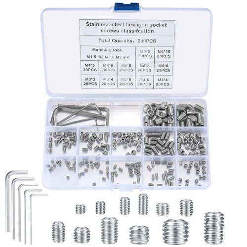 Madenschrauben sortiment set - madenschrauben,