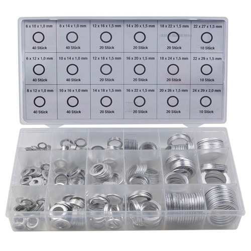 450 tlg alu dichtring - tlg, alu-dichtring